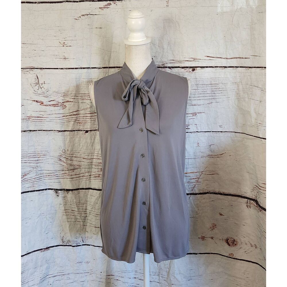 Ann Taylor Bow Tie Sleeveless Top Size Small NWT